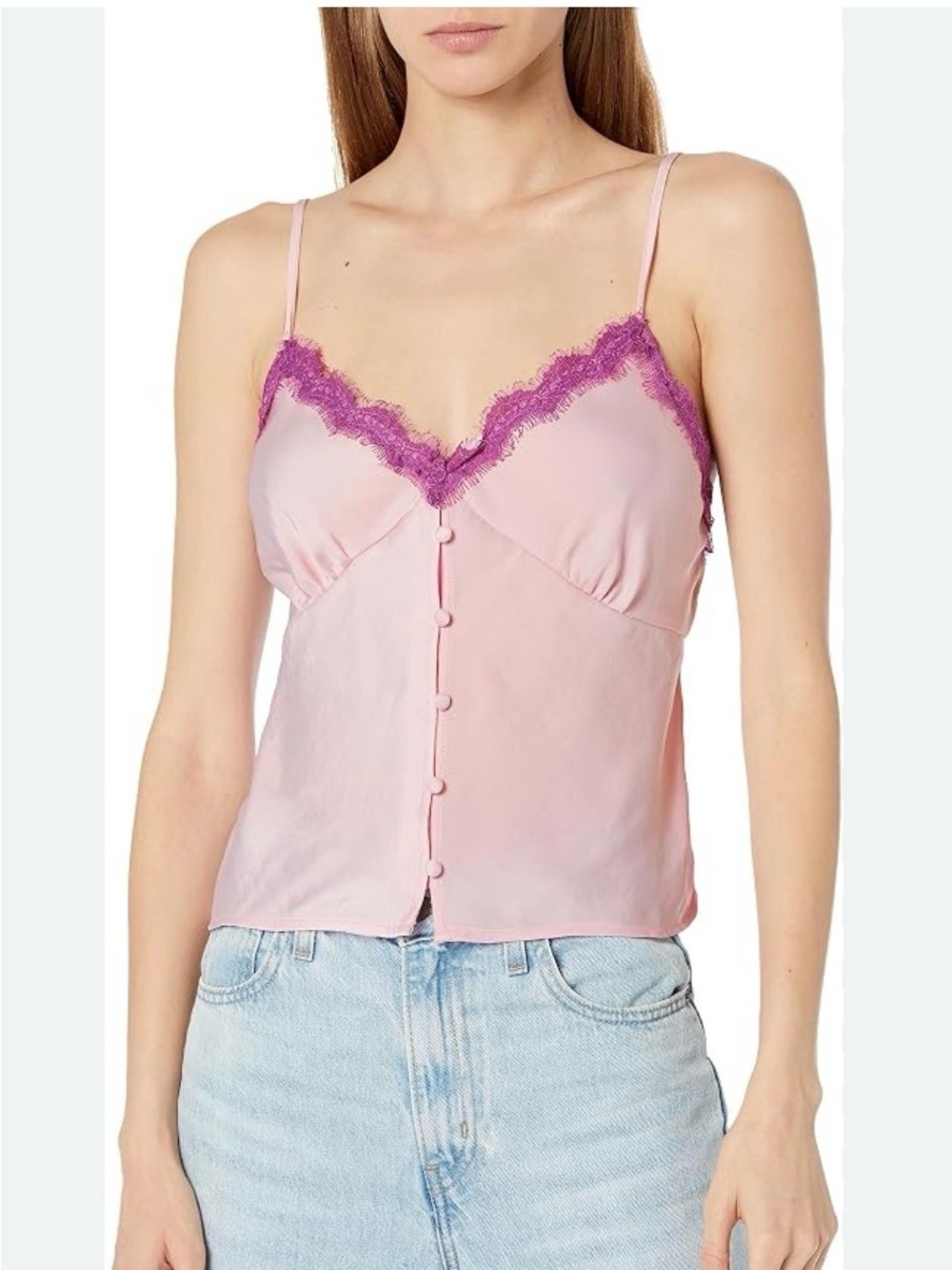 Steve Madden Asher Top in Pink